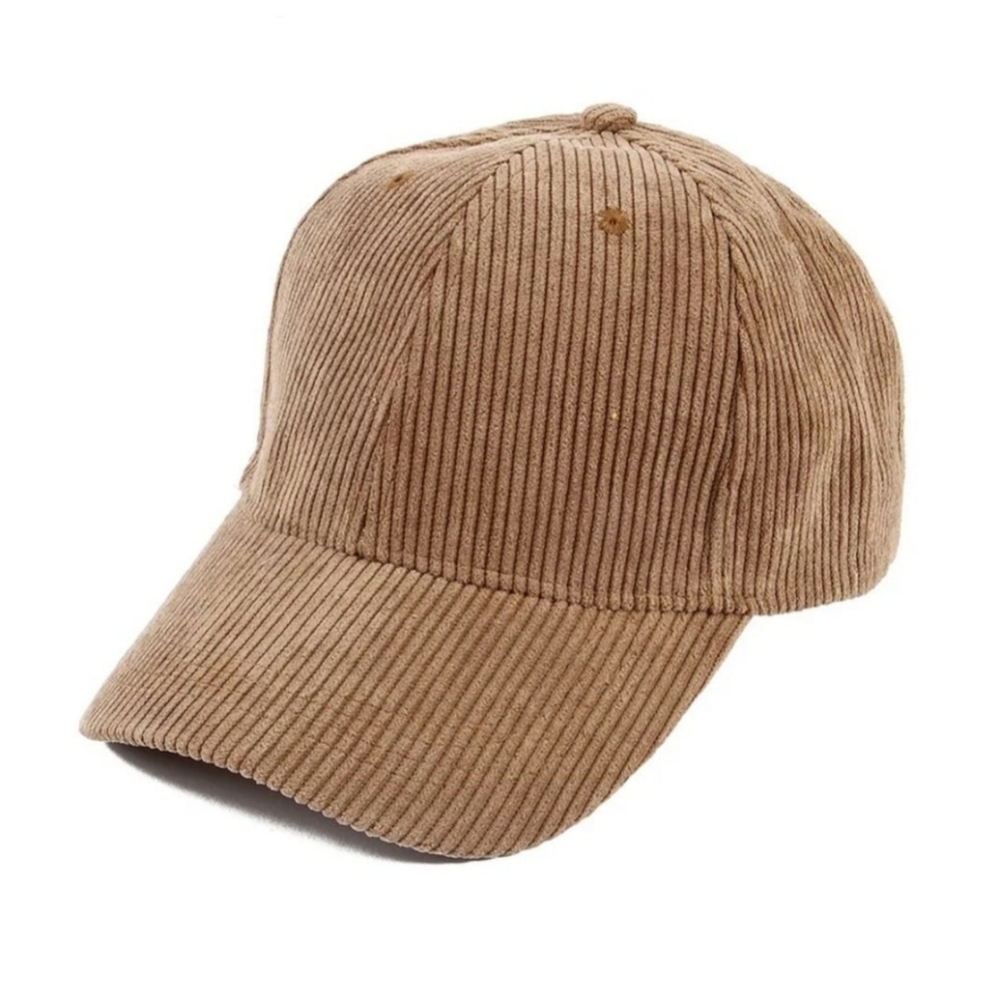 ⭐️1 Left⭐️ Corduroy Cap - Brown